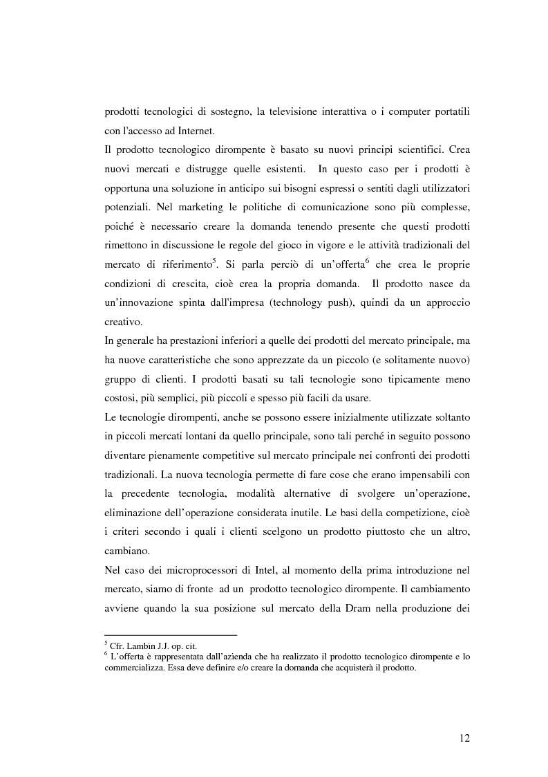 Anteprima della tesi: Le politiche di comunicazione dei prodotti tecnologici dirompenti nel mercato globale. Il caso Jepssen, Pagina 6