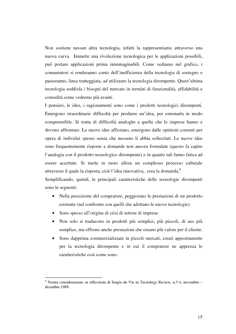 Anteprima della tesi: Le politiche di comunicazione dei prodotti tecnologici dirompenti nel mercato globale. Il caso Jepssen, Pagina 9