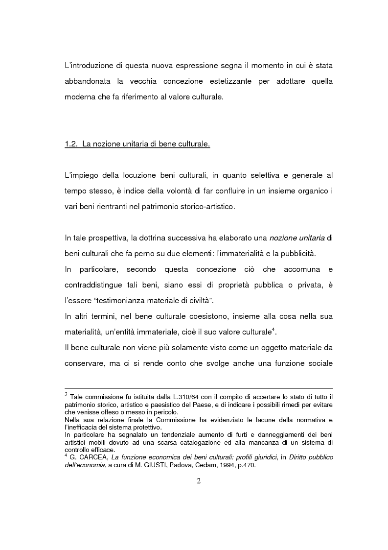 Anteprima della tesi: Beni culturali di interesse religioso, Pagina 5