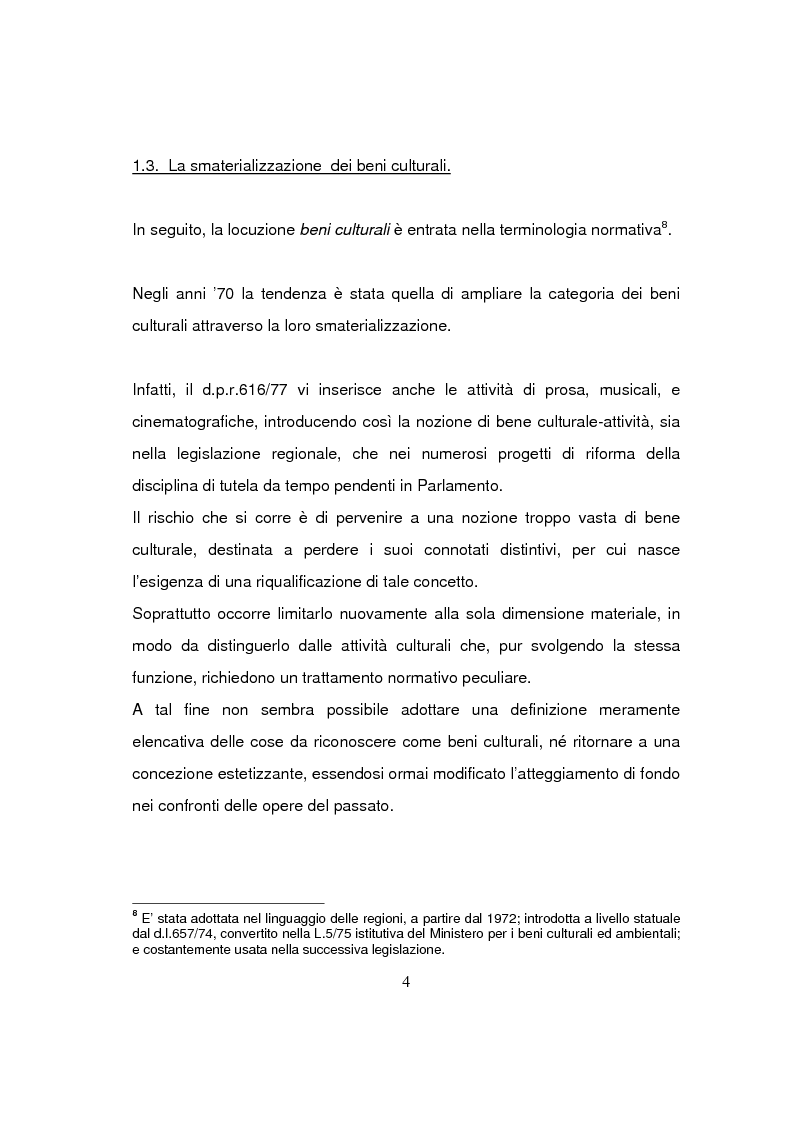 Anteprima della tesi: Beni culturali di interesse religioso, Pagina 7