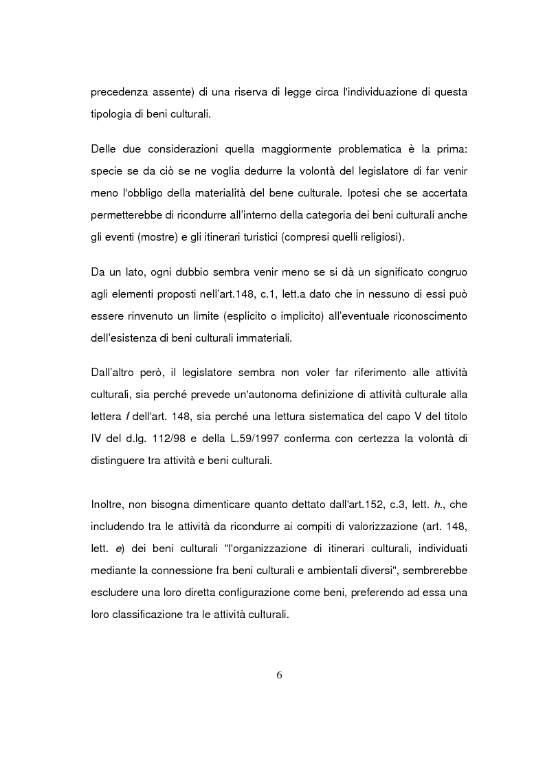 Anteprima della tesi: Beni culturali di interesse religioso, Pagina 9