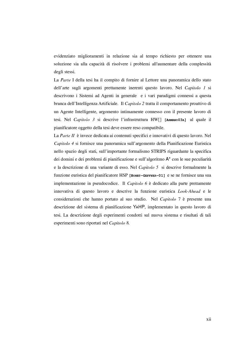 Anteprima della tesi: Realizzazione di un algoritmo di pianificazione basato su euristiche che operano su modelli rilassati, Pagina 2