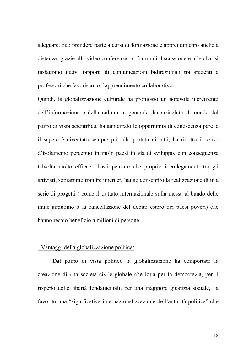 Anteprima della tesi: Globalizzazione e salvaguardia dell'ambiente, Pagina 13