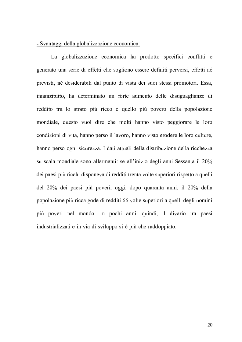 Anteprima della tesi: Globalizzazione e salvaguardia dell'ambiente, Pagina 15