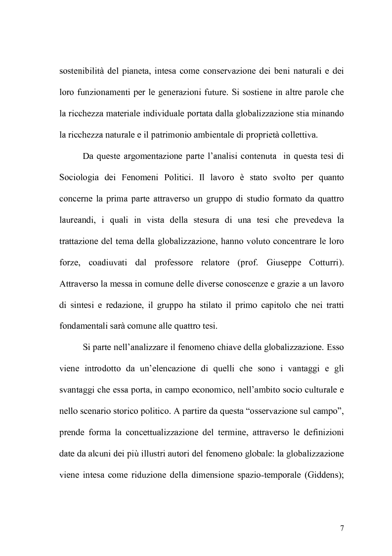 Anteprima della tesi: Globalizzazione e salvaguardia dell'ambiente, Pagina 2