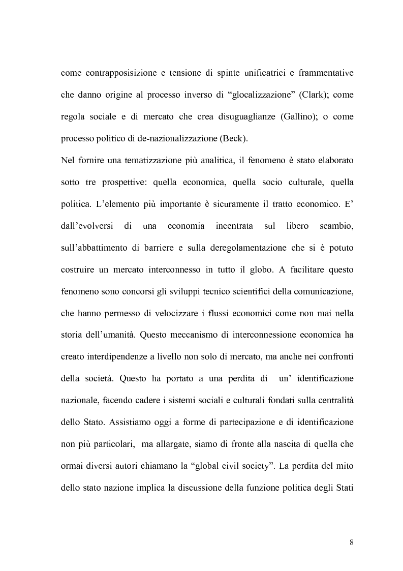 Anteprima della tesi: Globalizzazione e salvaguardia dell'ambiente, Pagina 3