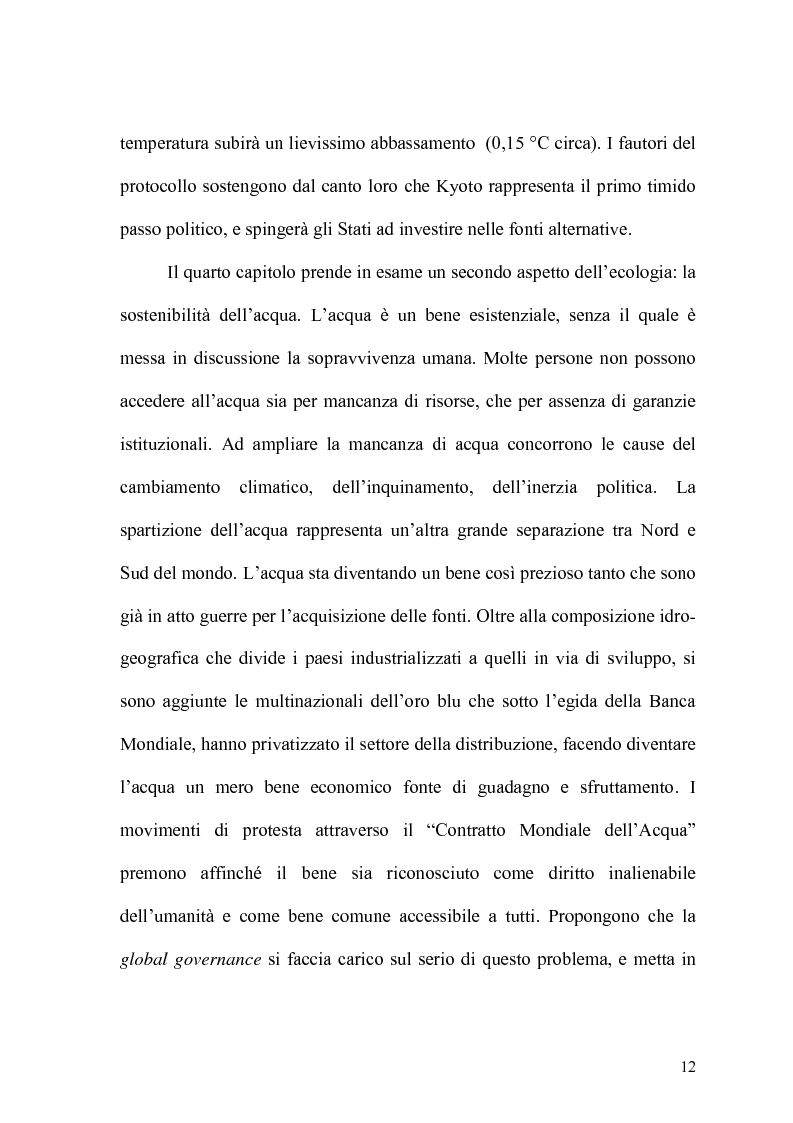 Anteprima della tesi: Globalizzazione e salvaguardia dell'ambiente, Pagina 7
