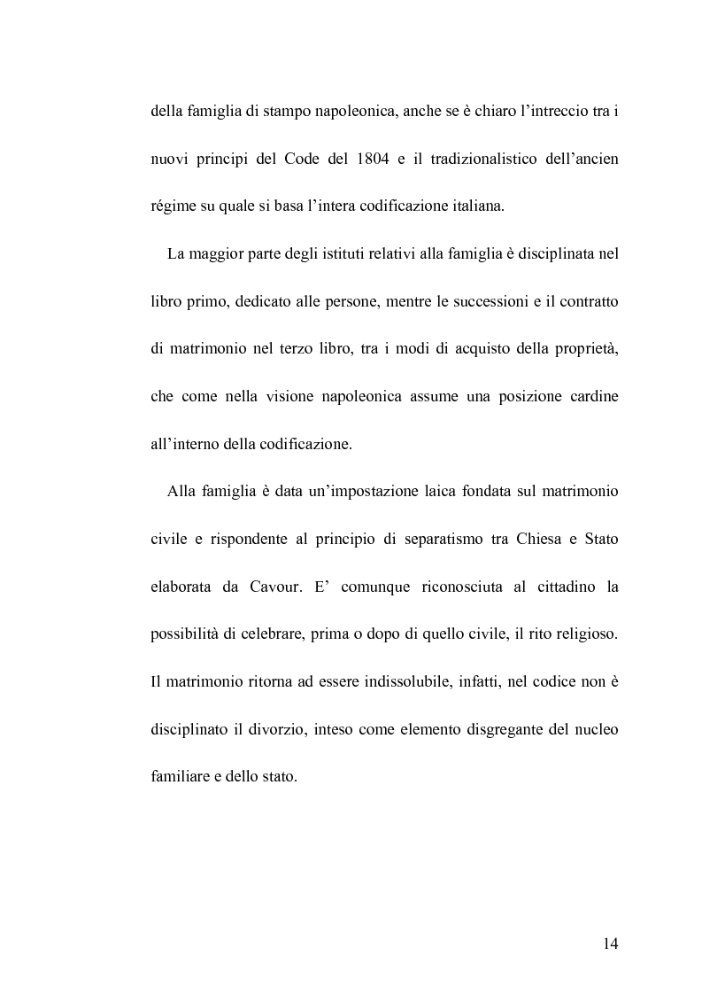 Anteprima della tesi: La famiglia legittima e la famiglia di fatto tra paralisi statale e iperattivismo regionale, Pagina 10