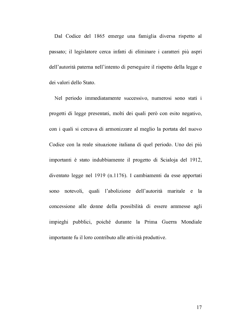 Anteprima della tesi: La famiglia legittima e la famiglia di fatto tra paralisi statale e iperattivismo regionale, Pagina 13