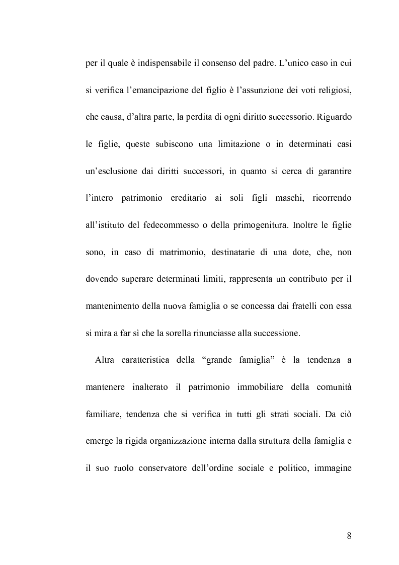 Anteprima della tesi: La famiglia legittima e la famiglia di fatto tra paralisi statale e iperattivismo regionale, Pagina 4