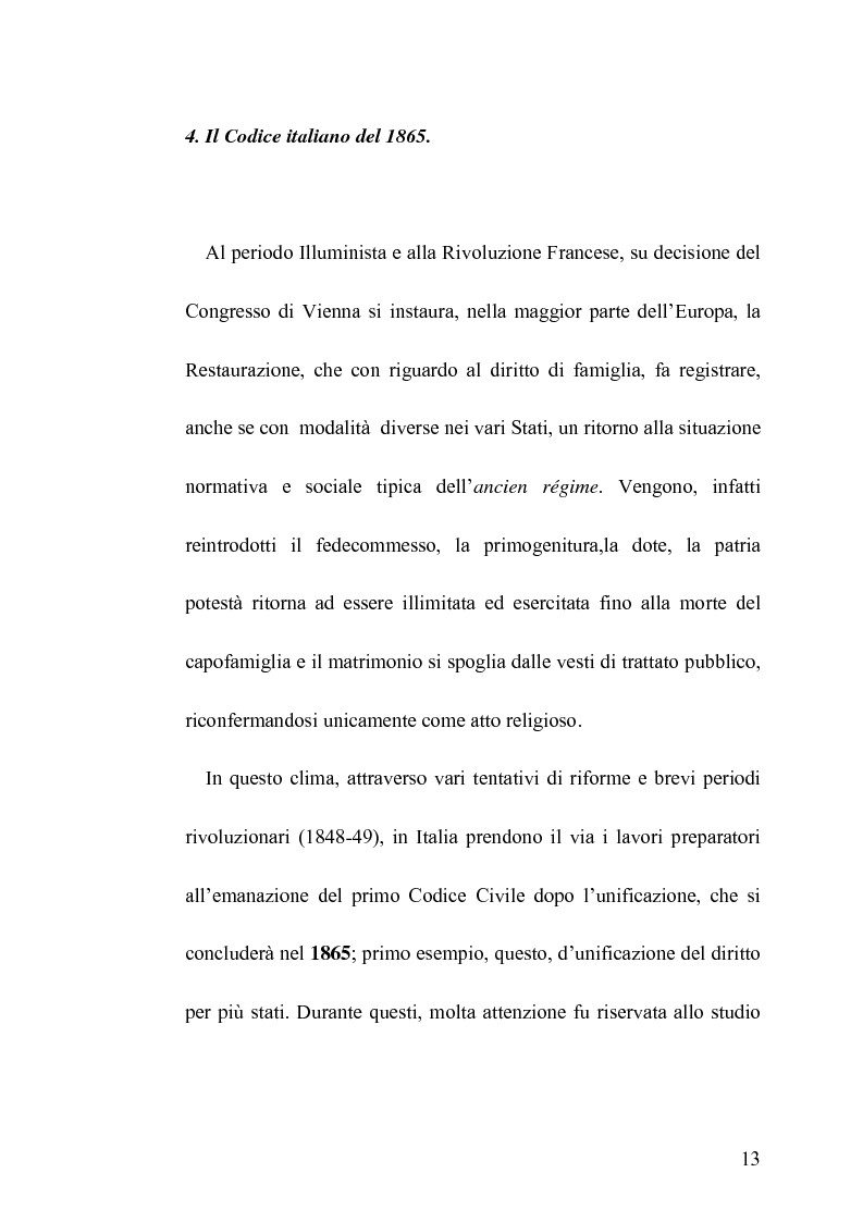 Anteprima della tesi: La famiglia legittima e la famiglia di fatto tra paralisi statale e iperattivismo regionale, Pagina 9