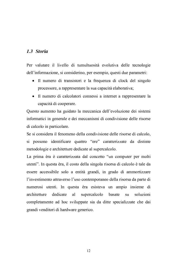 Anteprima della tesi: Grid Computing per economie computazionali distribuite, Pagina 10