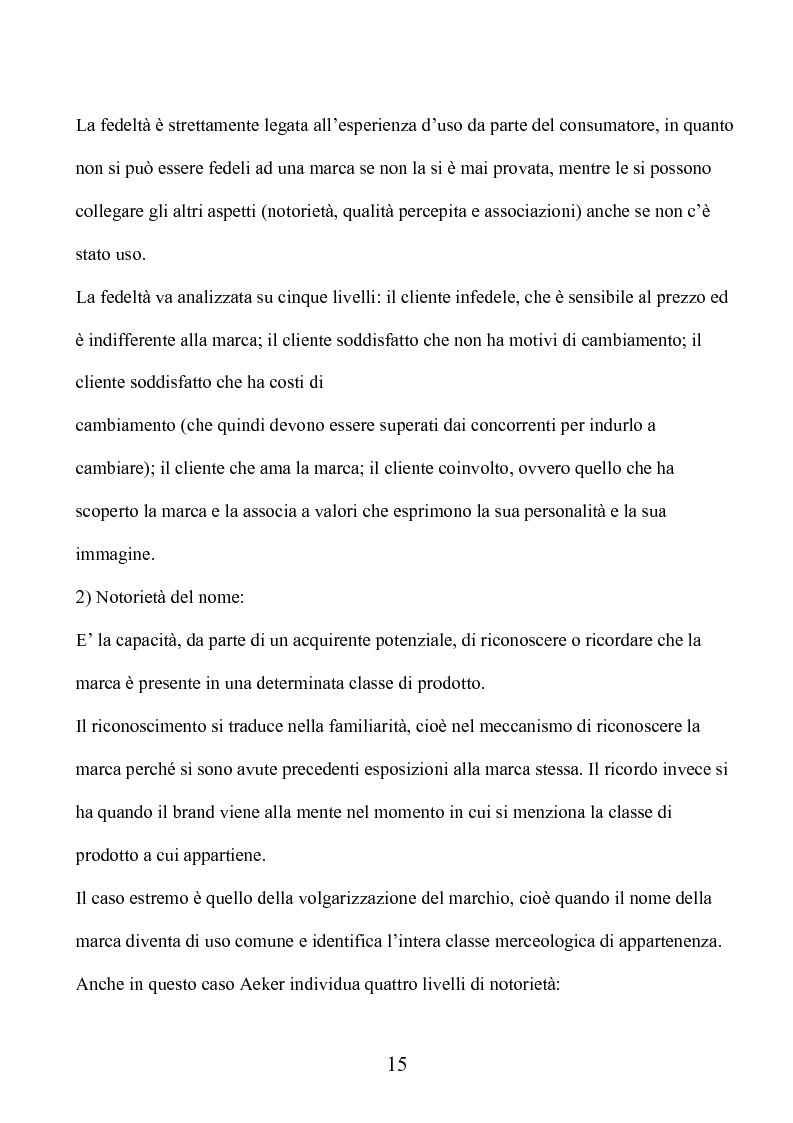 Anteprima della tesi: Marca e packaging per il successo aziendale: Il caso Aquolina, nuovi universi sensoriali per la cosmesi., Pagina 10