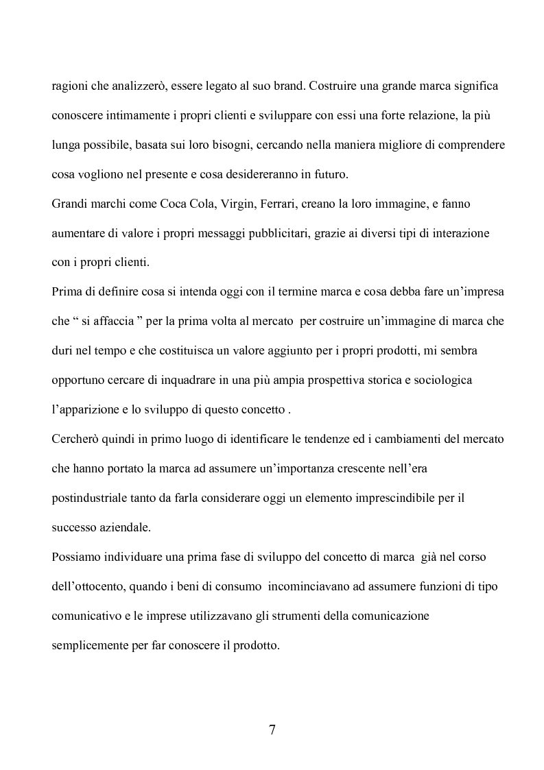 Anteprima della tesi: Marca e packaging per il successo aziendale: Il caso Aquolina, nuovi universi sensoriali per la cosmesi., Pagina 2