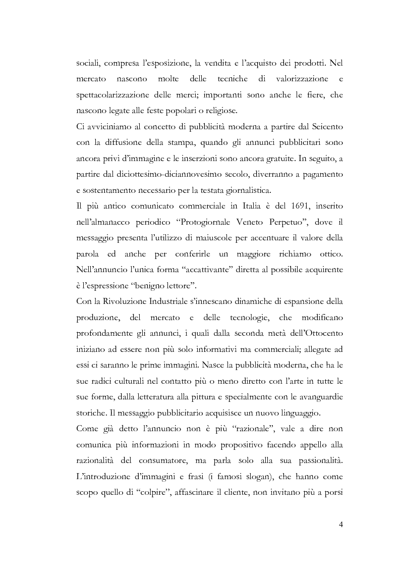 Anteprima della tesi: La pubblicità e le avanguardie, Pagina 4