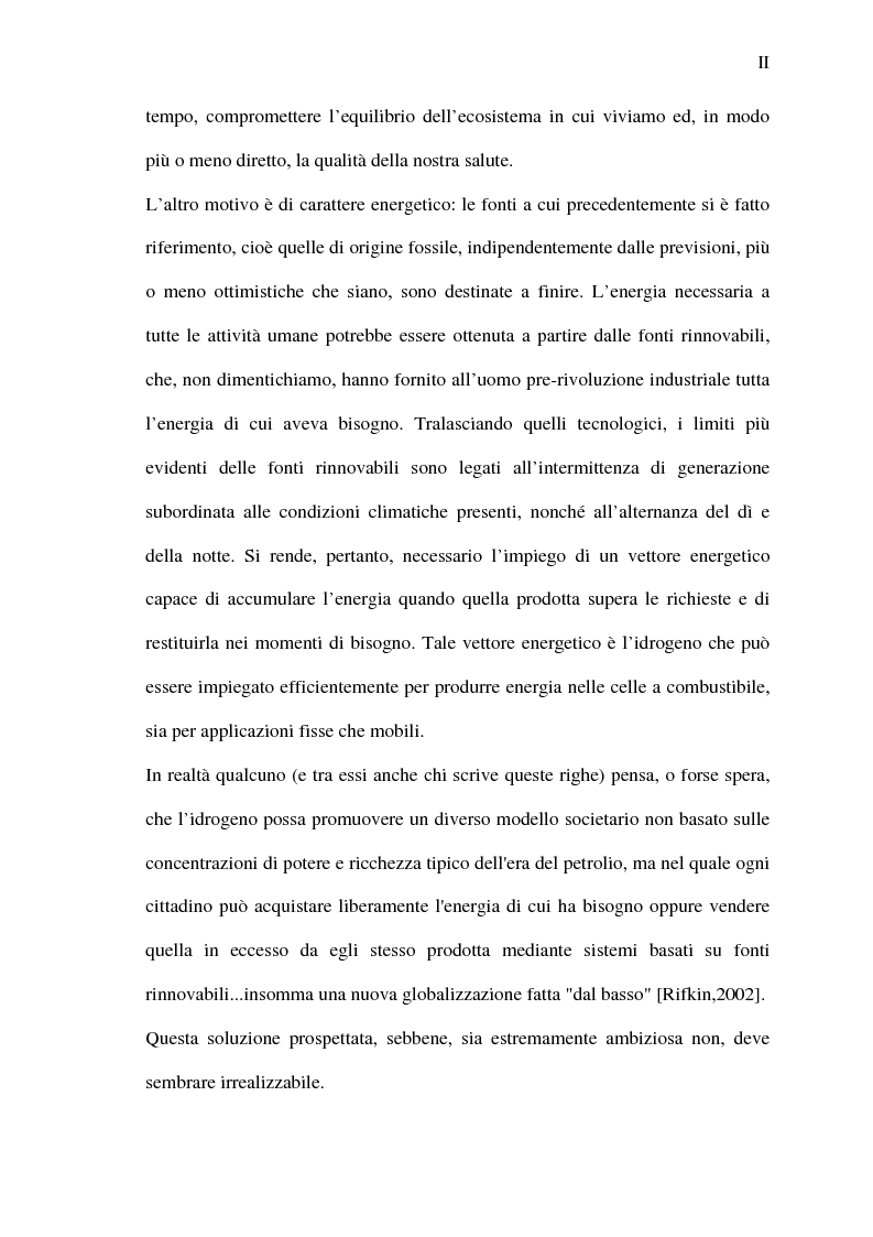 Anteprima della tesi: Analisi energetica del sistema di compressione dell'aria di una cella a combustibile PEM per la trazione terrestre, Pagina 2