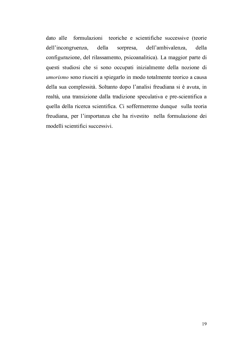 Anteprima della tesi: Ridere per far bene a se stessi o per far ridere gli altri? L'umorismo nella clownterapia, Pagina 15