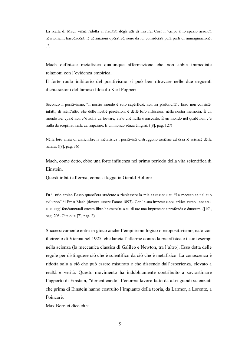 Anteprima della tesi: Il Principio di Relatività, Pagina 4