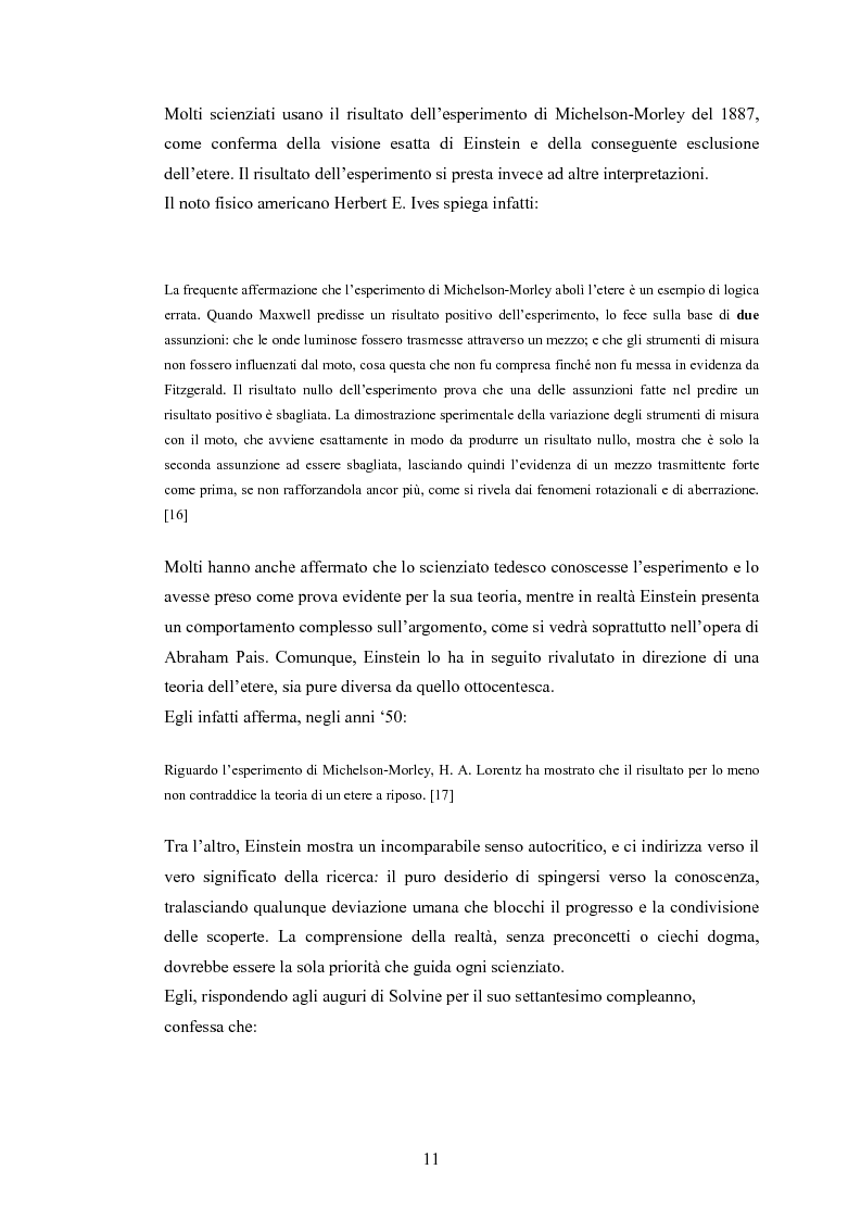 Anteprima della tesi: Il Principio di Relatività, Pagina 6