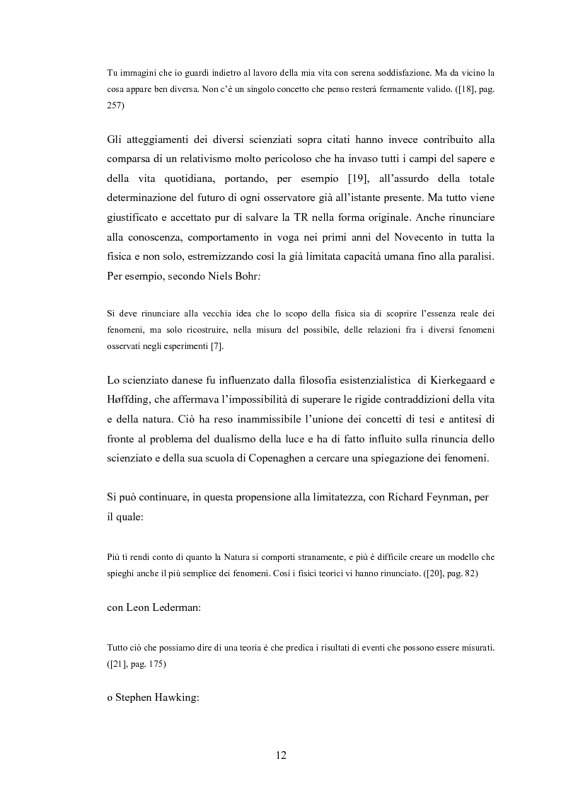 Anteprima della tesi: Il Principio di Relatività, Pagina 7