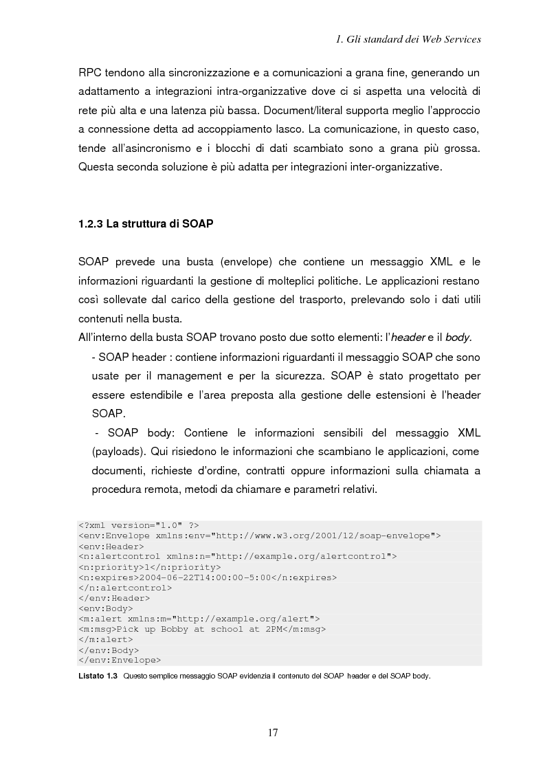 Anteprima della tesi: Sicurezza e Web Services, Pagina 10