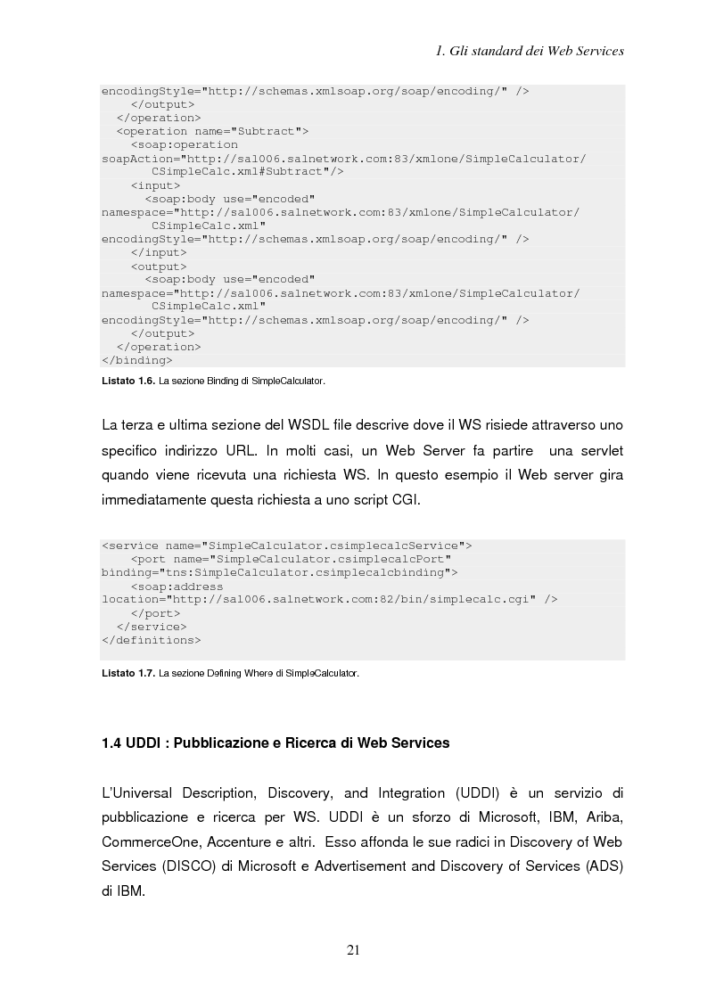 Anteprima della tesi: Sicurezza e Web Services, Pagina 14