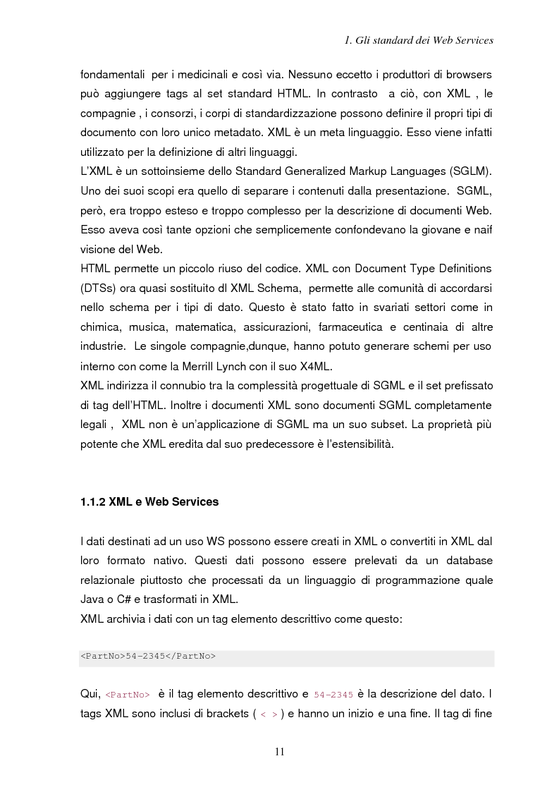 Anteprima della tesi: Sicurezza e Web Services, Pagina 4