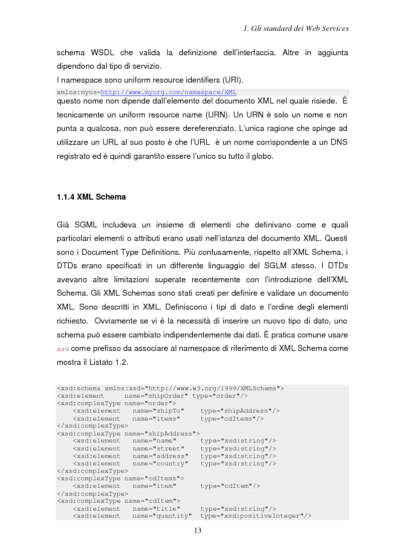 Anteprima della tesi: Sicurezza e Web Services, Pagina 6