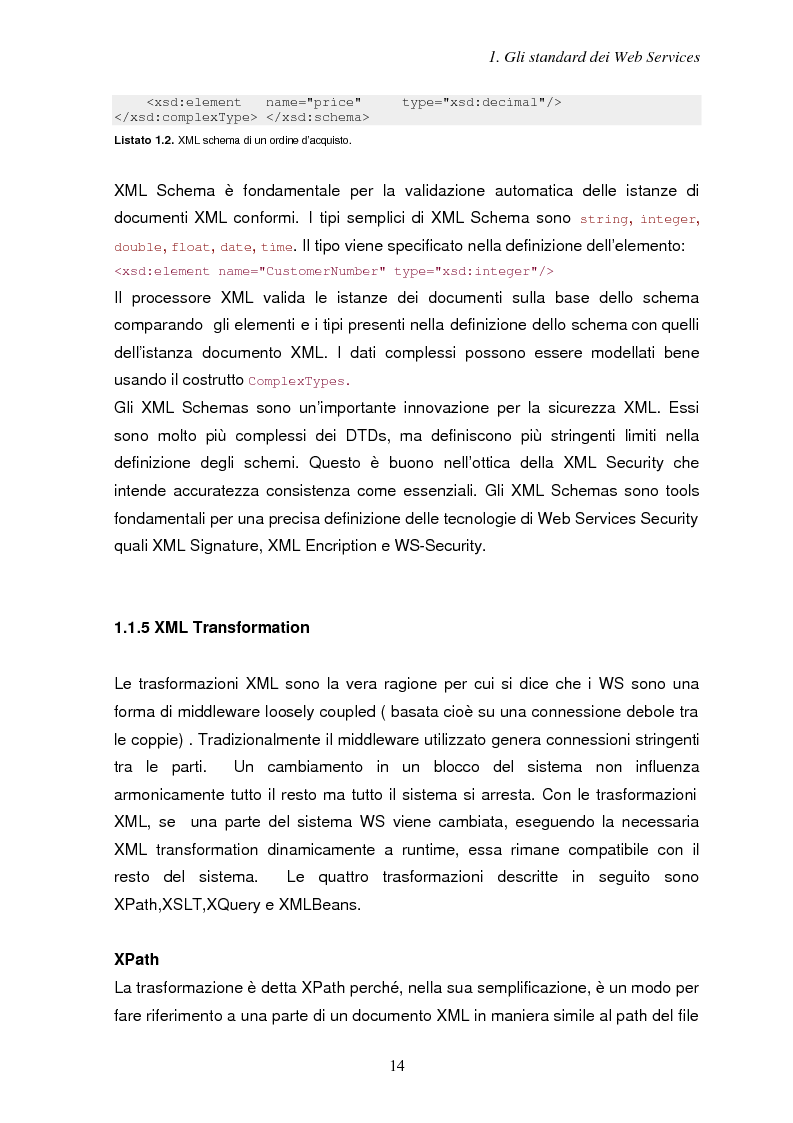 Anteprima della tesi: Sicurezza e Web Services, Pagina 7