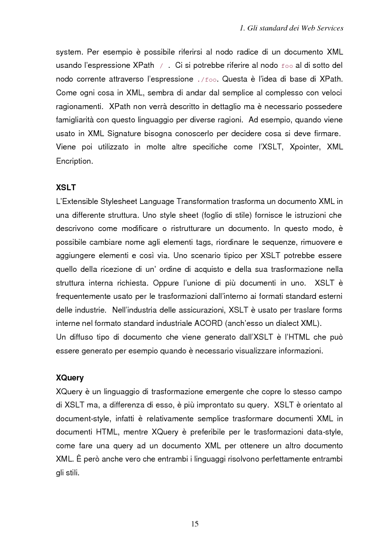 Anteprima della tesi: Sicurezza e Web Services, Pagina 8