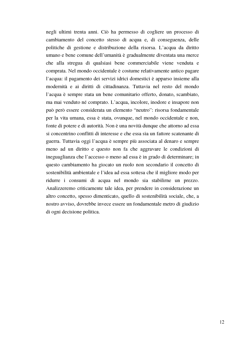 Anteprima della tesi: Riforme e conomiche e servizi sociali nel sudafrica post-apartheid: l'accesso all'acqua, Pagina 10