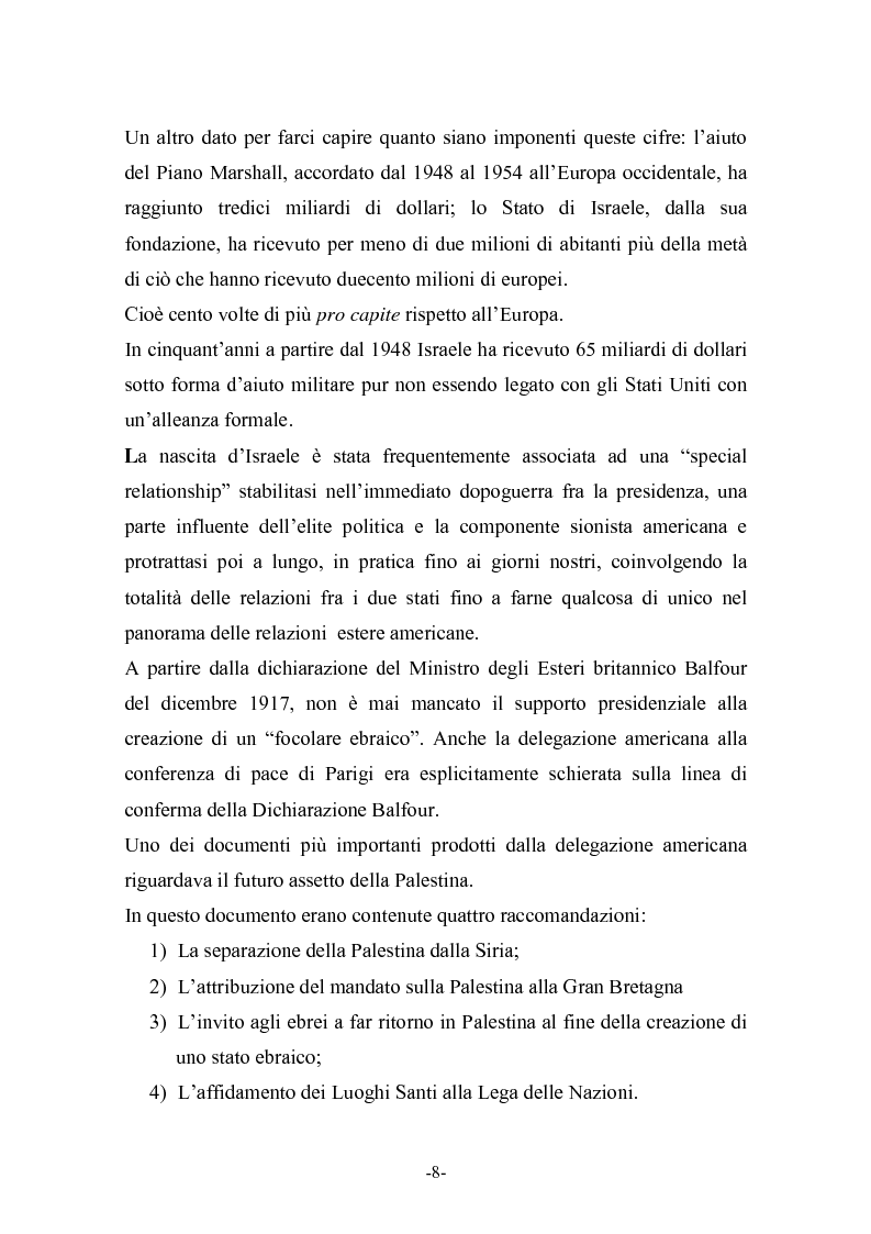 Anteprima della tesi: ''God bless Israel''. La formazione dello Stato d’Israele vista attraverso le pagine di Newsweek e Time Magazine (1945 - 1949), Pagina 6