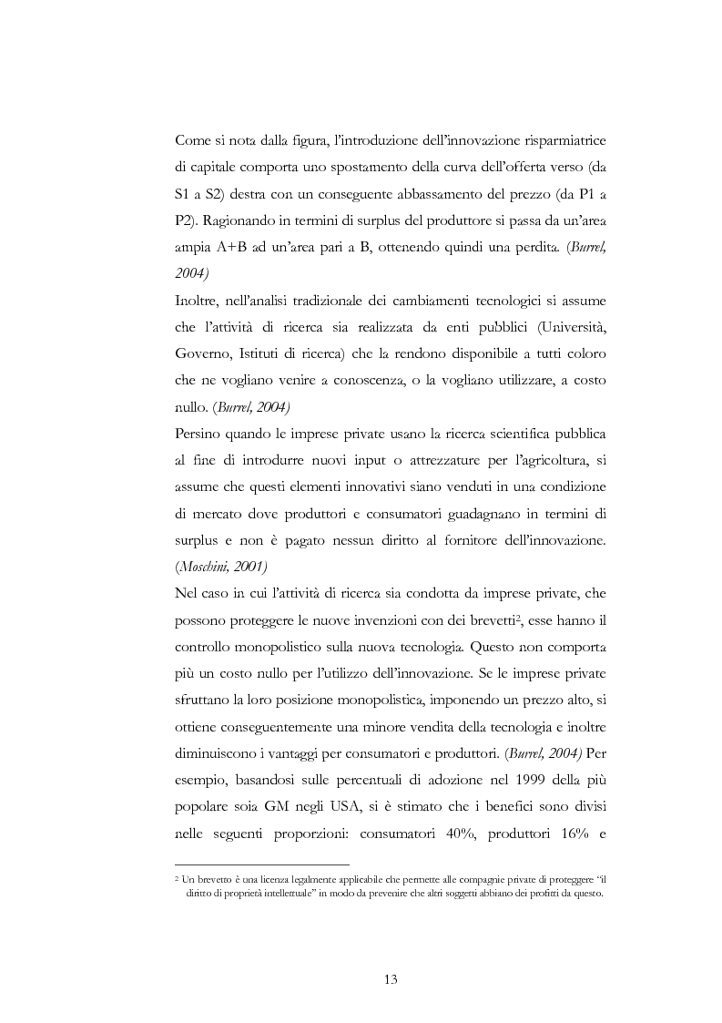 Anteprima della tesi: Atteggiamento dei consumatori verso gli alimenti geneticamente modificati: applicazione del choice modelling nella città di Bari, Pagina 13