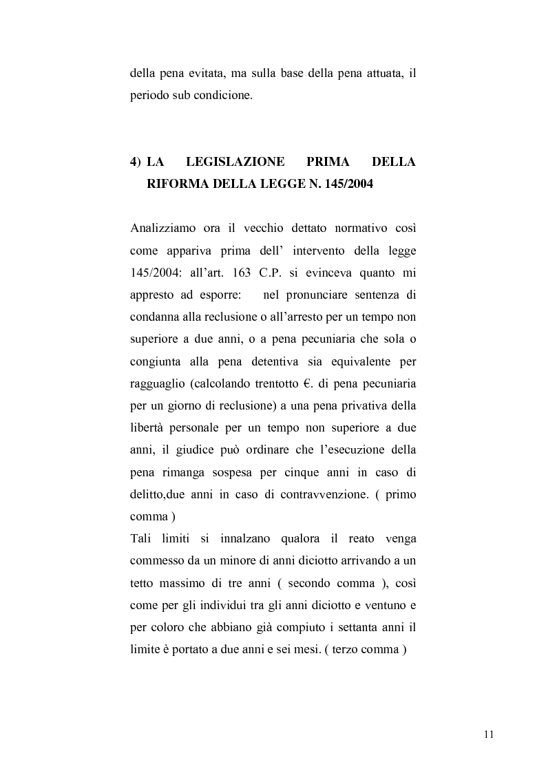 Anteprima della tesi: La sospensione condizionale della pena, Pagina 7