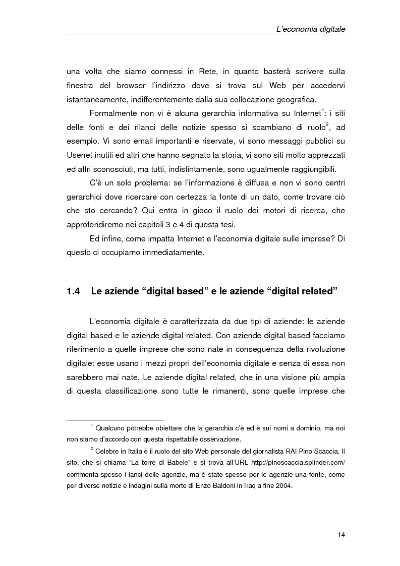 Anteprima della tesi: Un'azienda della Net Economy: il caso Google, Pagina 11