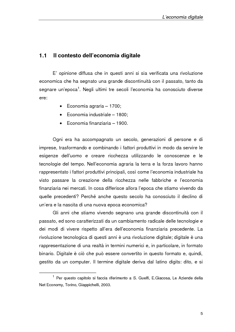 Anteprima della tesi: Un'azienda della Net Economy: il caso Google, Pagina 2