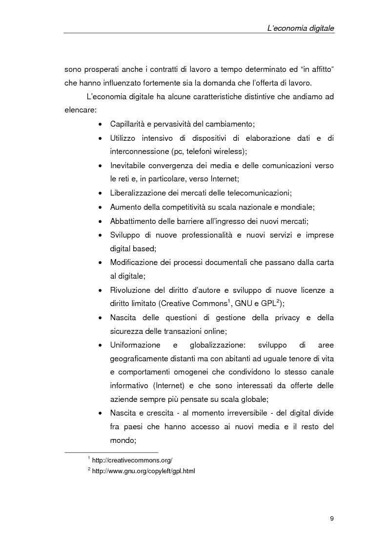 Anteprima della tesi: Un'azienda della Net Economy: il caso Google, Pagina 6