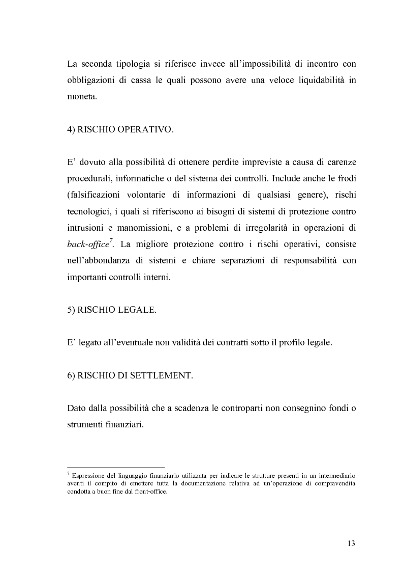 Anteprima della tesi: Evidenza empirica sul Value at Risk, Pagina 10
