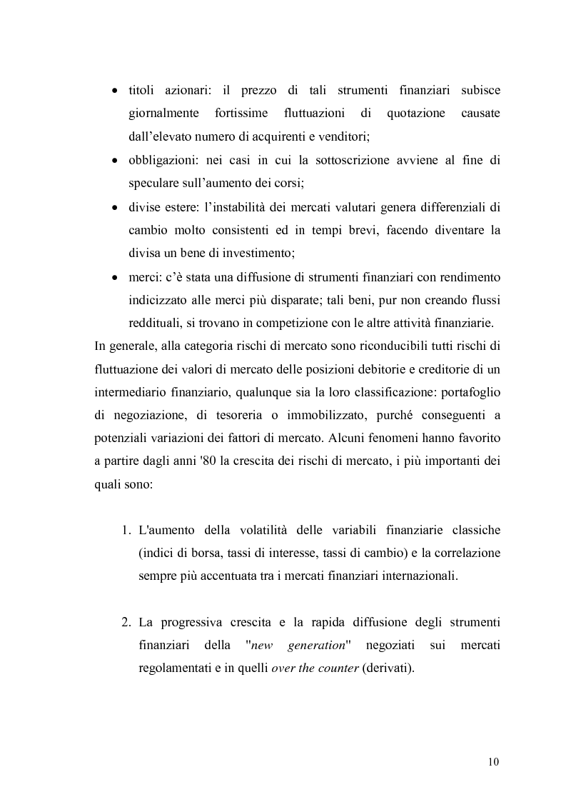 Anteprima della tesi: Evidenza empirica sul Value at Risk, Pagina 7