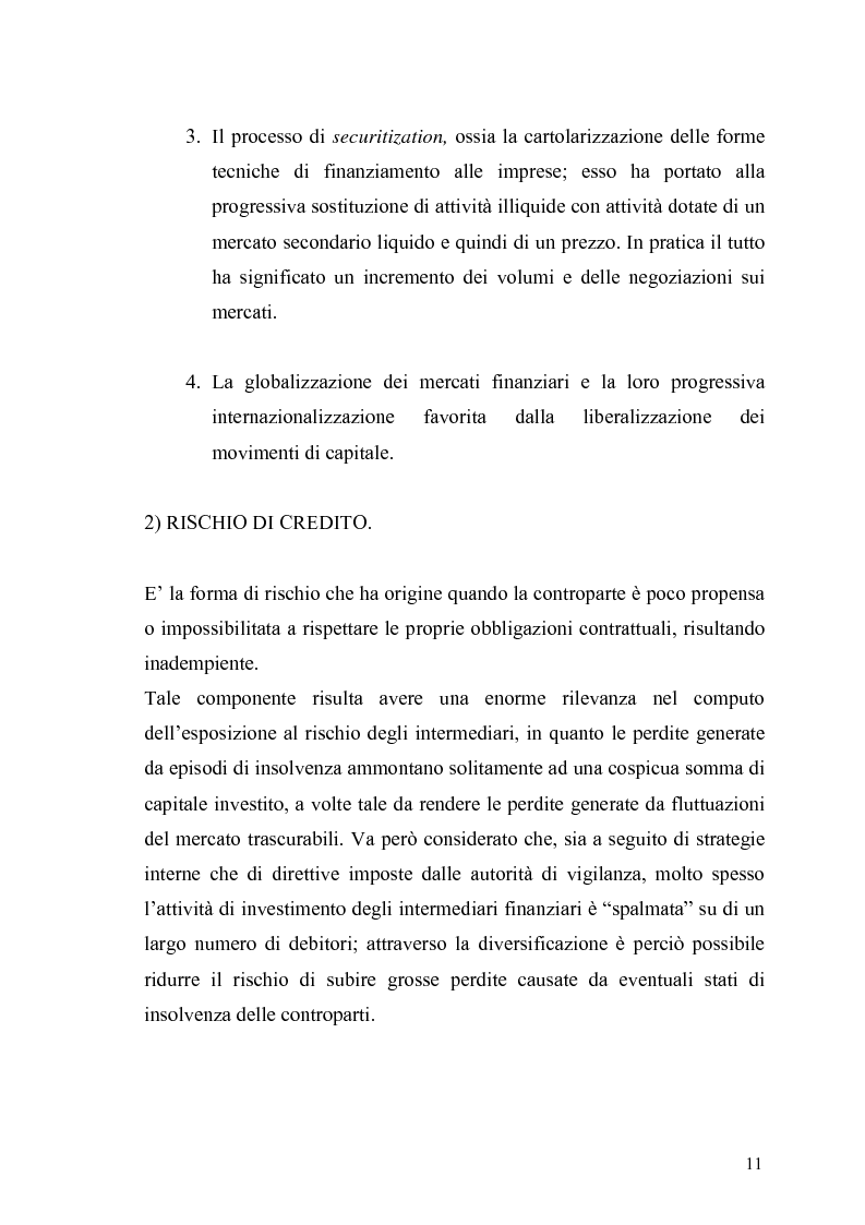 Anteprima della tesi: Evidenza empirica sul Value at Risk, Pagina 8