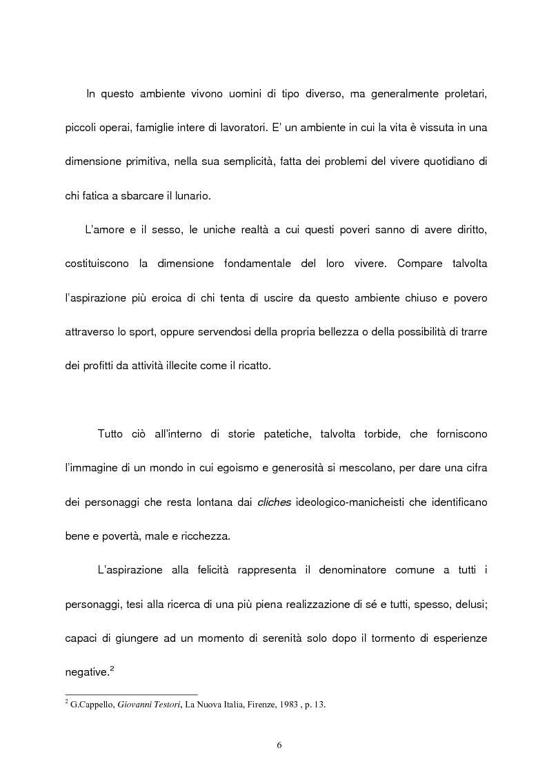 Anteprima della tesi: Le figure femminili nel ''ciclo dei segreti di Milano'' di Giovanni Testori, Pagina 5