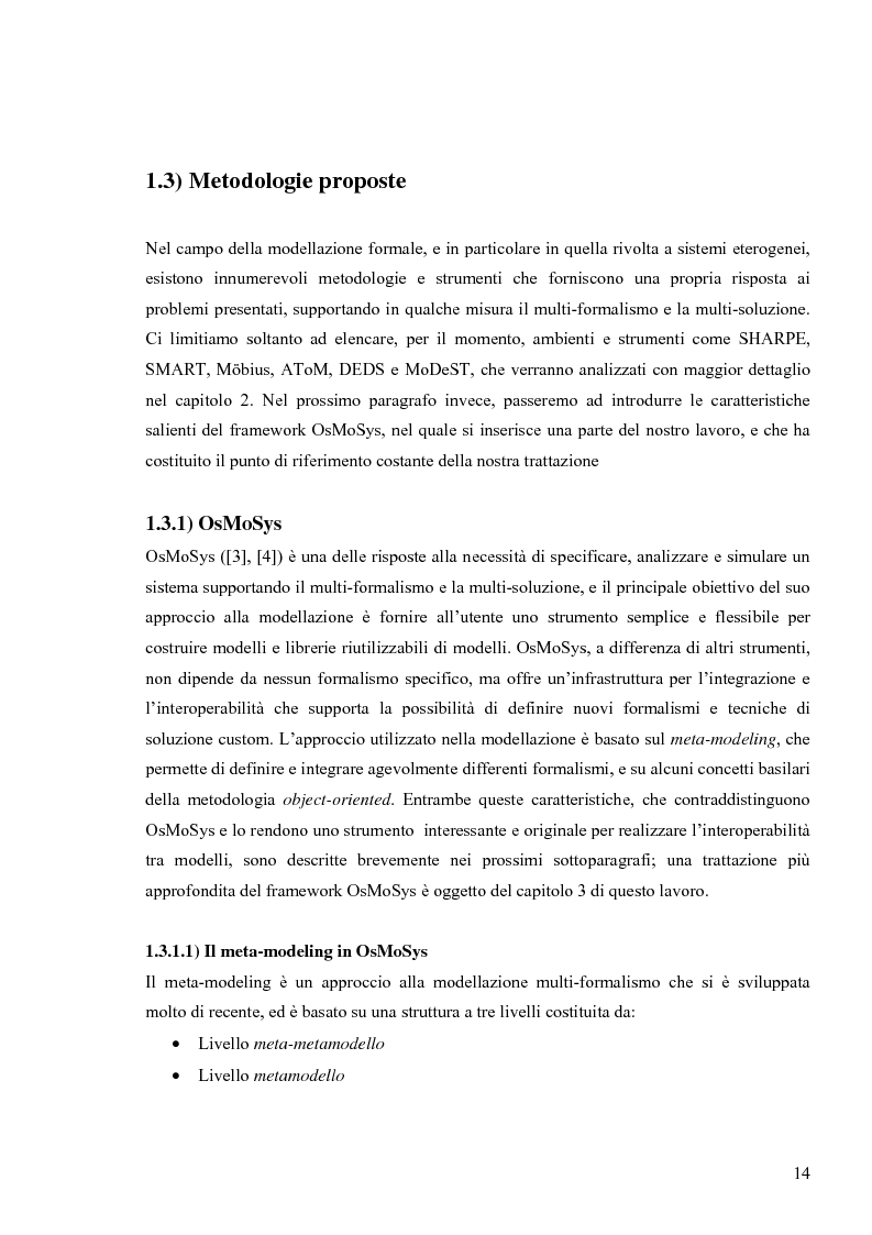 Anteprima della tesi: Tecniche basate su paradigma ad oggetti per l'analisi di sistemi complessi, Pagina 11