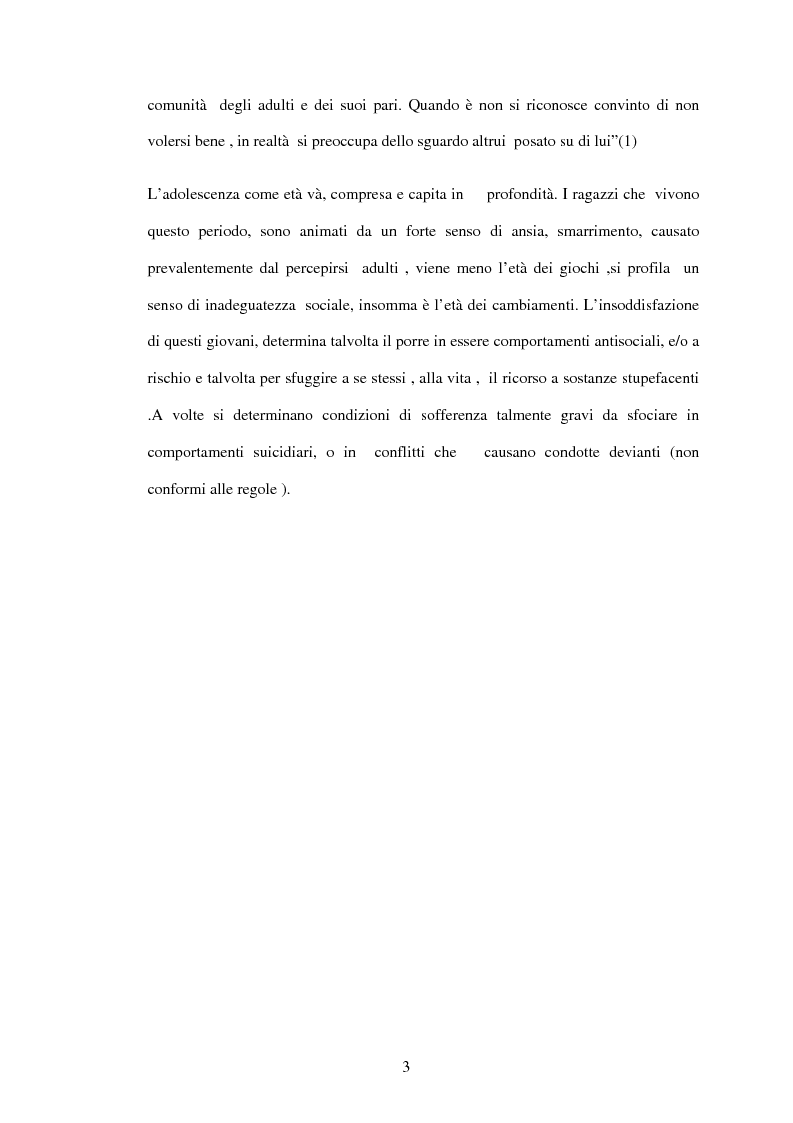 Anteprima della tesi: Dinamiche familiari patogene nell'adolescenza, Pagina 3
