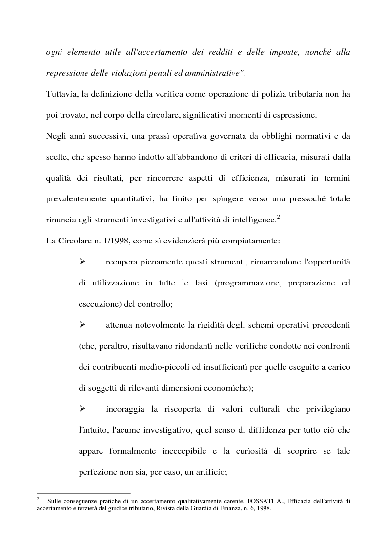 Anteprima della tesi: La tutela del contribuente e le verifiche fiscali della guardia di finanza, Pagina 8