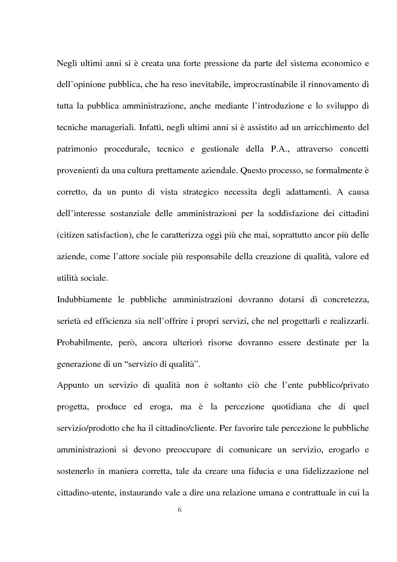 Anteprima della tesi: Innovazioni e strategie per la comunicazione della responsabilità sociale nella pubblica amministrazione, Pagina 2