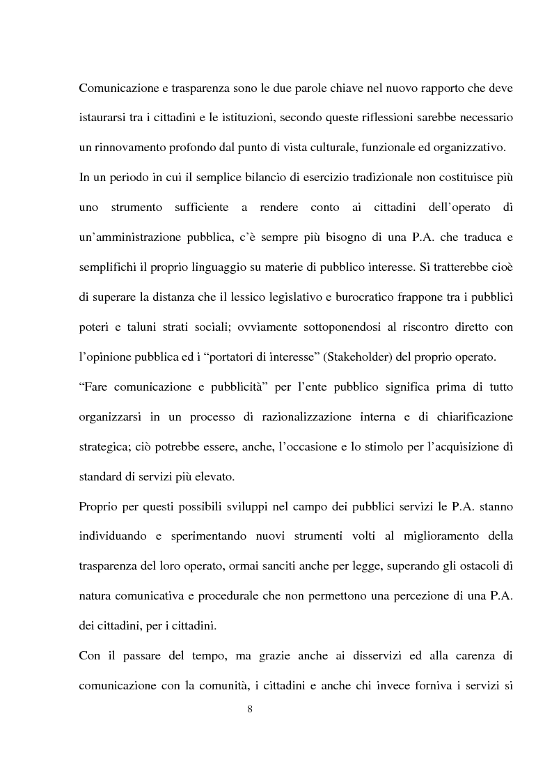 Anteprima della tesi: Innovazioni e strategie per la comunicazione della responsabilità sociale nella pubblica amministrazione, Pagina 4