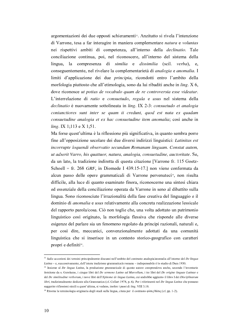 Anteprima della tesi: Analogia e anomalia in Marziano Capella, Pagina 10