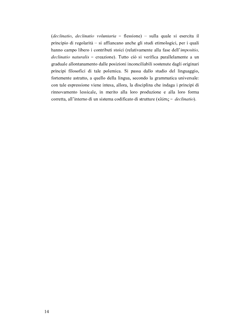 Anteprima della tesi: Analogia e anomalia in Marziano Capella, Pagina 14