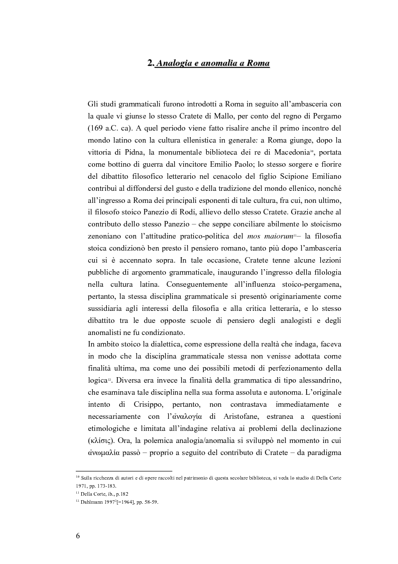 Anteprima della tesi: Analogia e anomalia in Marziano Capella, Pagina 6