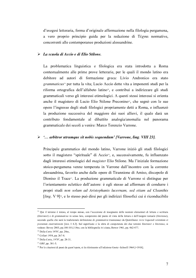 Anteprima della tesi: Analogia e anomalia in Marziano Capella, Pagina 7